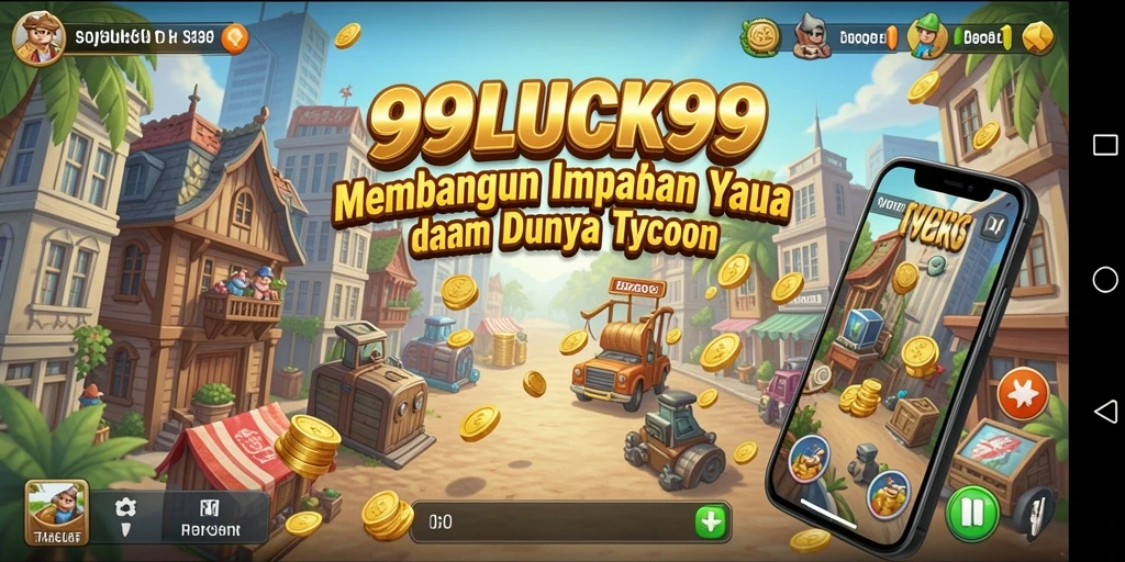 Tampilan gameplay Tycoon yang menarik di 99LUCK99.