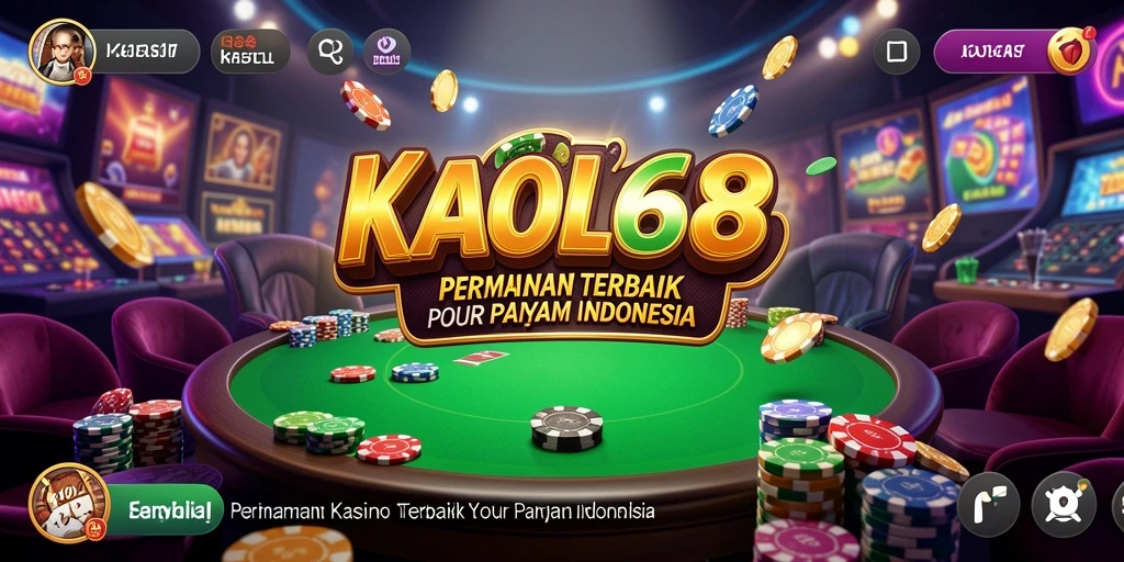 Screenshot KAOL68 menunjukkan gameplay Kasino yang menarik dan mendebarkan.