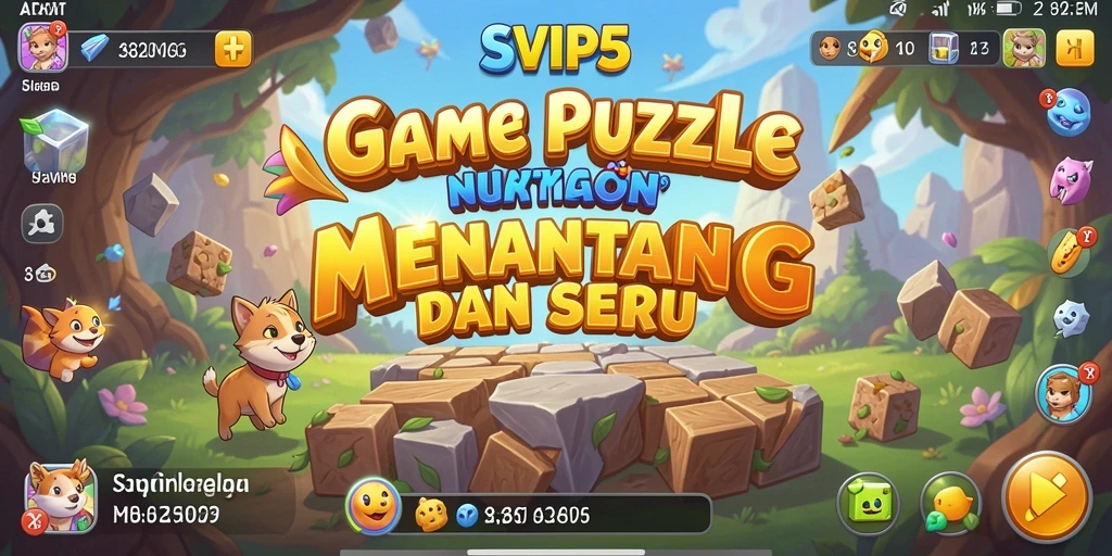 Tampilan gameplay menarik dari SVIP5 dengan puzzle yang menantang.