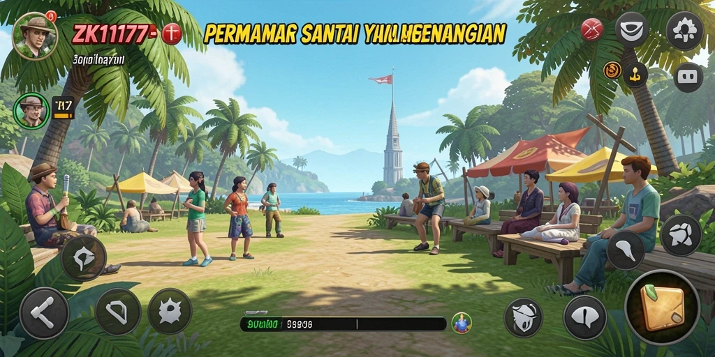 Tampilan gameplay ZK1177 yang menawan dan menyenangkan.